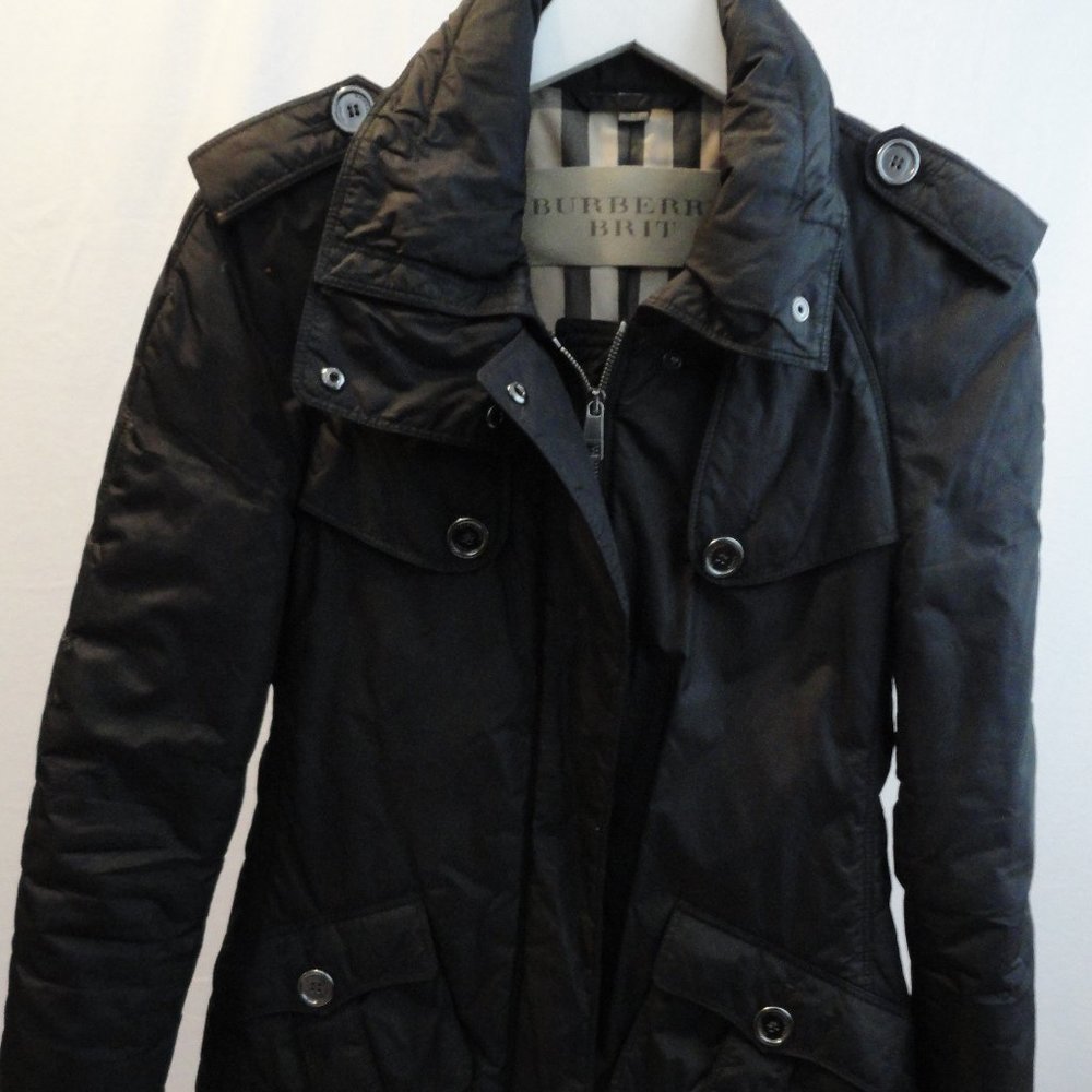 Burberry Black Women's Puffer Coat